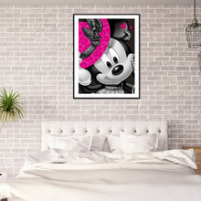 Load image into Gallery viewer, Disney Mickey &amp; Minnie Mouse 30x40cm(canvas) full round drill diamond painting
