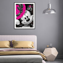 Load image into Gallery viewer, Disney Mickey &amp; Minnie Mouse 30x40cm(canvas) full round drill diamond painting
