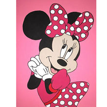 Load image into Gallery viewer, Disney Mickey &amp; Minnie Mouse 30x40cm(canvas) full round drill diamond painting
