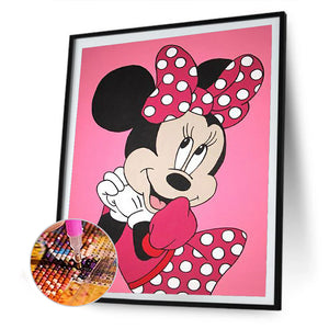 Disney Mickey & Minnie Mouse 30x40cm(canvas) full round drill diamond painting