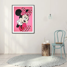 Load image into Gallery viewer, Disney Mickey &amp; Minnie Mouse 30x40cm(canvas) full round drill diamond painting
