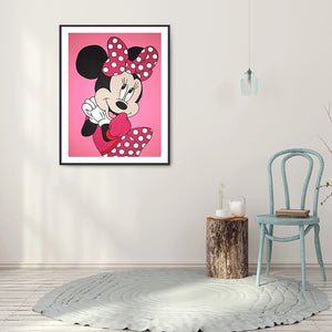 Disney Mickey & Minnie Mouse 30x40cm(canvas) full round drill diamond painting