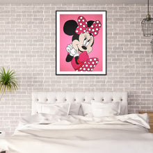 Load image into Gallery viewer, Disney Mickey &amp; Minnie Mouse 30x40cm(canvas) full round drill diamond painting
