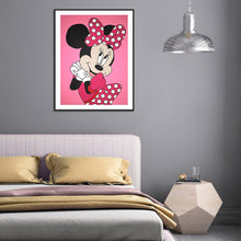 Load image into Gallery viewer, Disney Mickey &amp; Minnie Mouse 30x40cm(canvas) full round drill diamond painting
