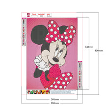 Load image into Gallery viewer, Disney Mickey &amp; Minnie Mouse 30x40cm(canvas) full round drill diamond painting
