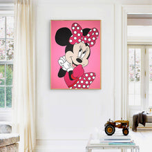 Load image into Gallery viewer, Disney Mickey &amp; Minnie Mouse 30x40cm(canvas) full round drill diamond painting
