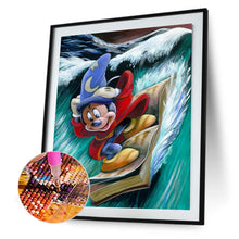 Load image into Gallery viewer, Mickey Mouse 40x50cm(canvas) full round drill diamond painting
