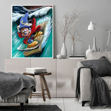 Load image into Gallery viewer, Mickey Mouse 40x50cm(canvas) full round drill diamond painting
