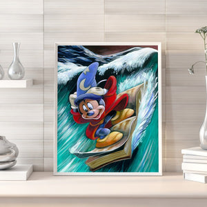 Mickey Mouse 40x50cm(canvas) full round drill diamond painting