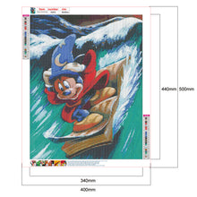 Load image into Gallery viewer, Mickey Mouse 40x50cm(canvas) full round drill diamond painting
