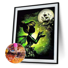 Load image into Gallery viewer, Silhouette Disney Princess 40x50cm(canvas) full round drill diamond painting
