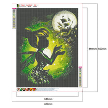 Load image into Gallery viewer, Silhouette Disney Princess 40x50cm(canvas) full round drill diamond painting
