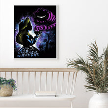 Load image into Gallery viewer, Silhouette Disney Princess 40x50cm(canvas) full round drill diamond painting
