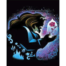 Load image into Gallery viewer, Silhouette Disney Princess 40x50cm(canvas) full round drill diamond painting
