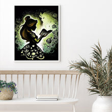 Load image into Gallery viewer, Silhouette Disney Princess 40x50cm(canvas) full round drill diamond painting
