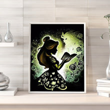 Load image into Gallery viewer, Silhouette Disney Princess 40x50cm(canvas) full round drill diamond painting
