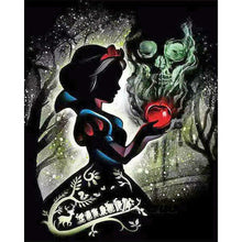 Load image into Gallery viewer, Silhouette Disney Princess 40x50cm(canvas) full round drill diamond painting
