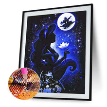 Load image into Gallery viewer, Silhouette Disney Princess 40x50cm(canvas) full round drill diamond painting
