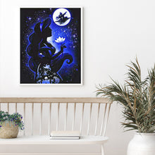 Load image into Gallery viewer, Silhouette Disney Princess 40x50cm(canvas) full round drill diamond painting
