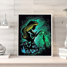 Load image into Gallery viewer, Silhouette Disney Princess 40x50cm(canvas) full round drill diamond painting
