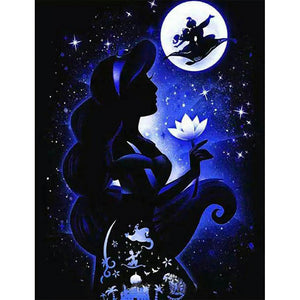 Aladdin's Lamp 50x60cm(canvas) full round drill diamond painting