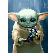 Load image into Gallery viewer, Yoda 30x40cm(canvas) full square drill diamond painting
