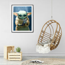 Load image into Gallery viewer, Yoda 30x40cm(canvas) full square drill diamond painting
