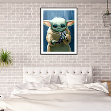 Load image into Gallery viewer, Yoda 30x40cm(canvas) full square drill diamond painting
