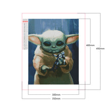 Load image into Gallery viewer, Yoda 30x40cm(canvas) full square drill diamond painting
