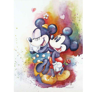 Disney 30x40cm(canvas) full round drill diamond painting