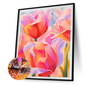 Tulip 30x40cm(canvas) full square drill diamond painting