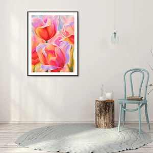 Tulip 30x40cm(canvas) full square drill diamond painting