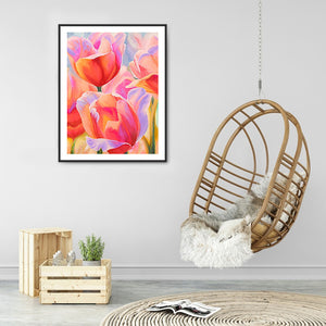 Tulip 30x40cm(canvas) full square drill diamond painting