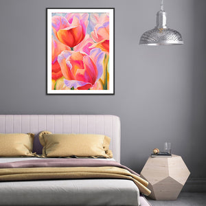 Tulip 30x40cm(canvas) full square drill diamond painting