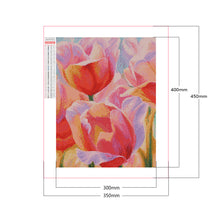 Load image into Gallery viewer, Tulip 30x40cm(canvas) full square drill diamond painting
