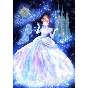 Disney Princess 50x60cm(canvas) full round drill diamond painting