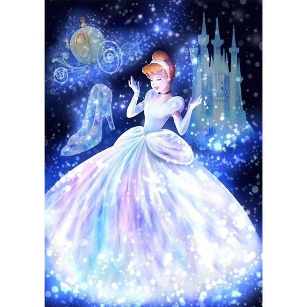 Disney Princess 50x60cm(canvas) full round drill diamond painting