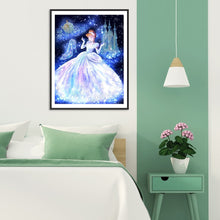 Load image into Gallery viewer, Disney Princess 50x60cm(canvas) full round drill diamond painting
