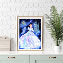 Load image into Gallery viewer, Disney Princess 50x60cm(canvas) full round drill diamond painting
