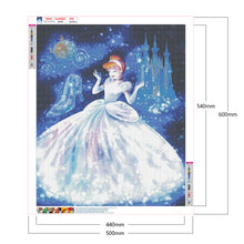 Load image into Gallery viewer, Disney Princess 50x60cm(canvas) full round drill diamond painting
