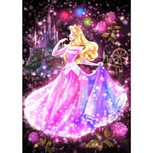 Load image into Gallery viewer, Disney Princess 50x60cm(canvas) full round drill diamond painting
