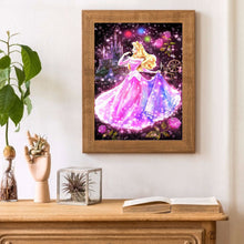 Load image into Gallery viewer, Disney Princess 40x50cm(canvas) full round drill diamond painting
