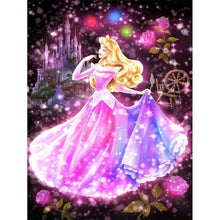 Load image into Gallery viewer, Disney Princess 40x50cm(canvas) full round drill diamond painting
