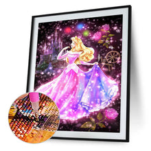 Load image into Gallery viewer, Disney Princess 40x50cm(canvas) full round drill diamond painting
