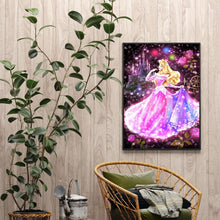 Load image into Gallery viewer, Disney Princess 40x50cm(canvas) full round drill diamond painting
