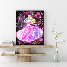 Load image into Gallery viewer, Disney Princess 40x50cm(canvas) full round drill diamond painting
