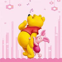 Load image into Gallery viewer, Winnie The Pooh 30x30cm(canvas) full round drill diamond painting
