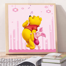 Load image into Gallery viewer, Winnie The Pooh 30x30cm(canvas) full round drill diamond painting
