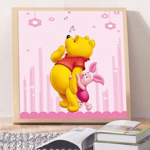 Winnie The Pooh 30x30cm(canvas) full round drill diamond painting