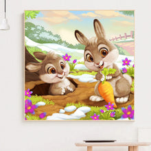 Load image into Gallery viewer, Rabbit 30x30cm(canvas) full square drill diamond painting
